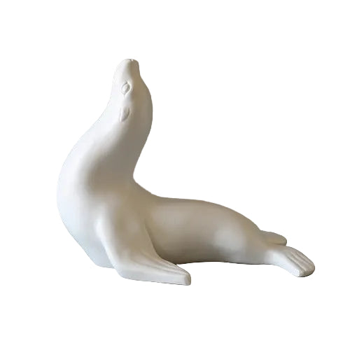 Seal Garden Statue (12-Inch)