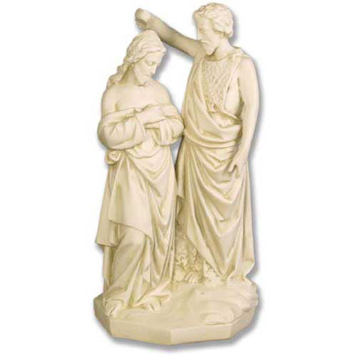 John Baptising Christ Outdoor/Indoor Statue