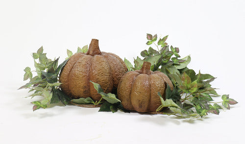 Festive Squash Small Statue (12 - Inch) Side View