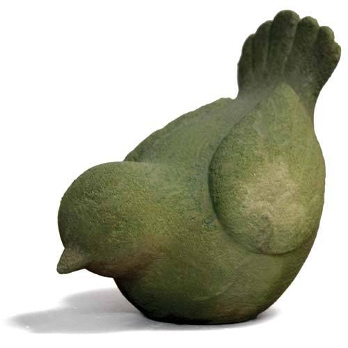 Roof Bird Garden Statue (9 - Inch) Different Angle