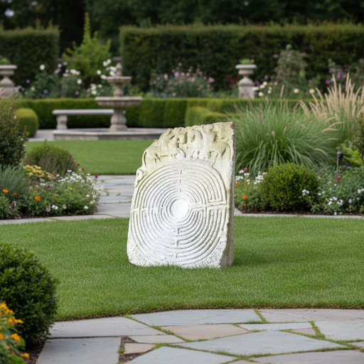 Labyrinth Statue (33 - Inch) Side Angle