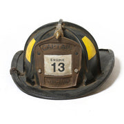 Fireman Helmet Statue Bfrlc (6 - Inch) Side View