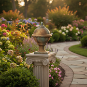 Coastal Finial Outdoor Statue (22 - Inch) Side Angle