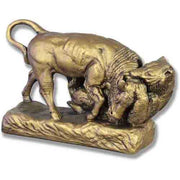 Bear and Bull Garden Statue (9 - Inch)