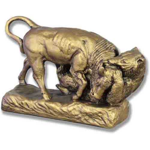 Bear and Bull Garden Statue (9 - Inch)