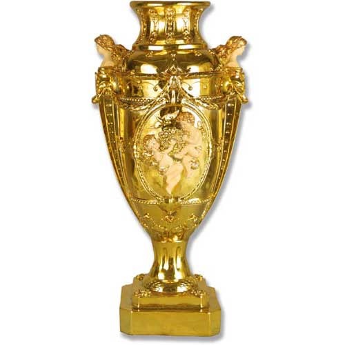 Cupid's Urn Outdoor/Indoor Statue BHF244-HG