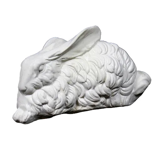Winter Rabbit Garden Statue (8 - Inch)