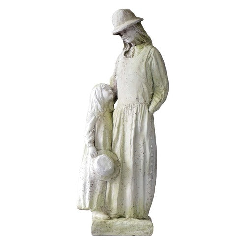 Girl Talk Statue (18 - Inch)