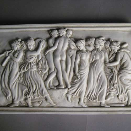 Apollo & Muse Frieze 9 W Outdoor/Indoor Statue