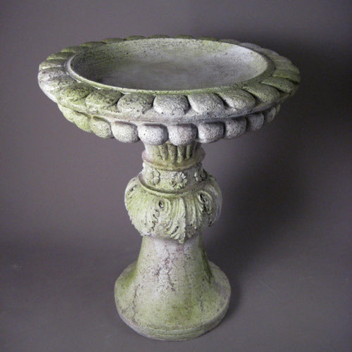 Acanthus Birdbath Outdoor/Indoor Statue
