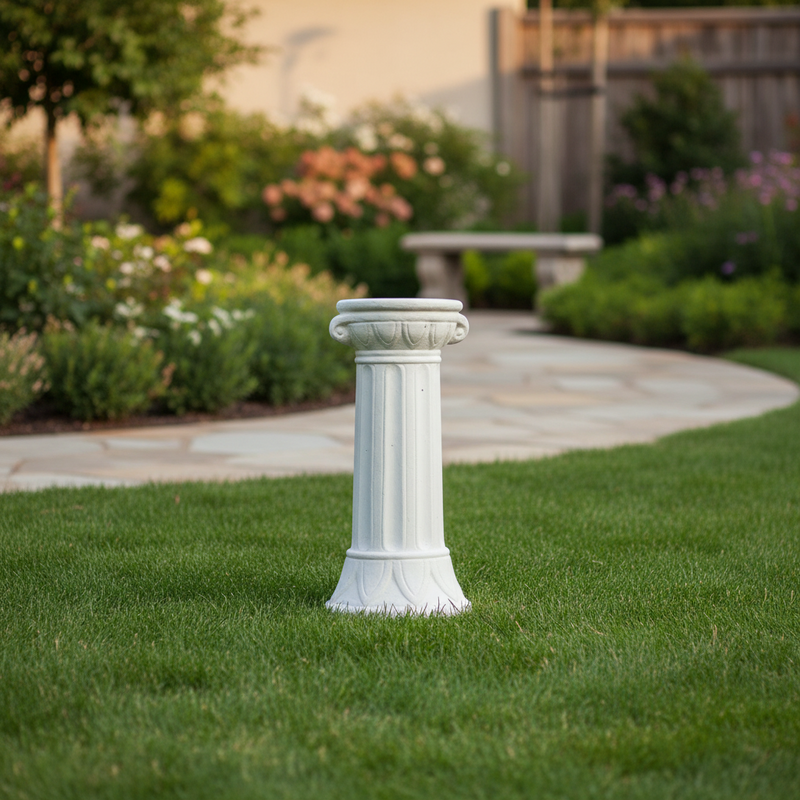 Deco Column Outdoor Statue (9-Inch)