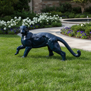 Jungle Cat Garden Statue (3 - Inch) Side Angle