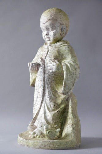 Baby Francis Standing w/Bird Outdoor/Indoor Statue