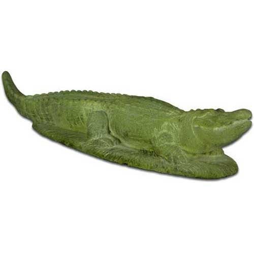 Alligator Smiling 27 W Outdoor/Indoor Statue