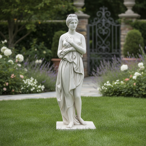 Shy Venusstatue (85 - Inch) Side Angle