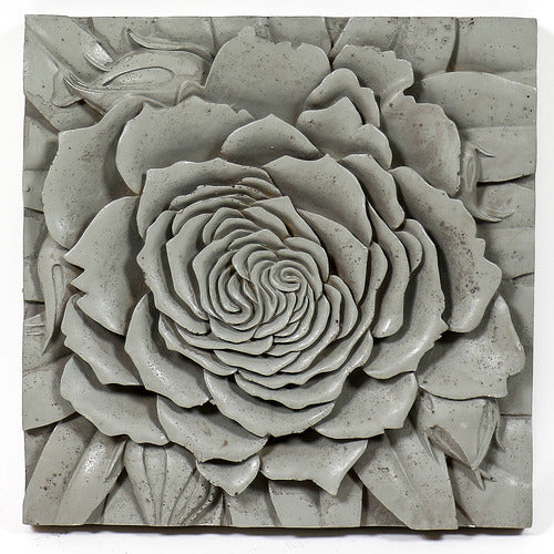 Rose Plaque Outdoor/Indoor Statue