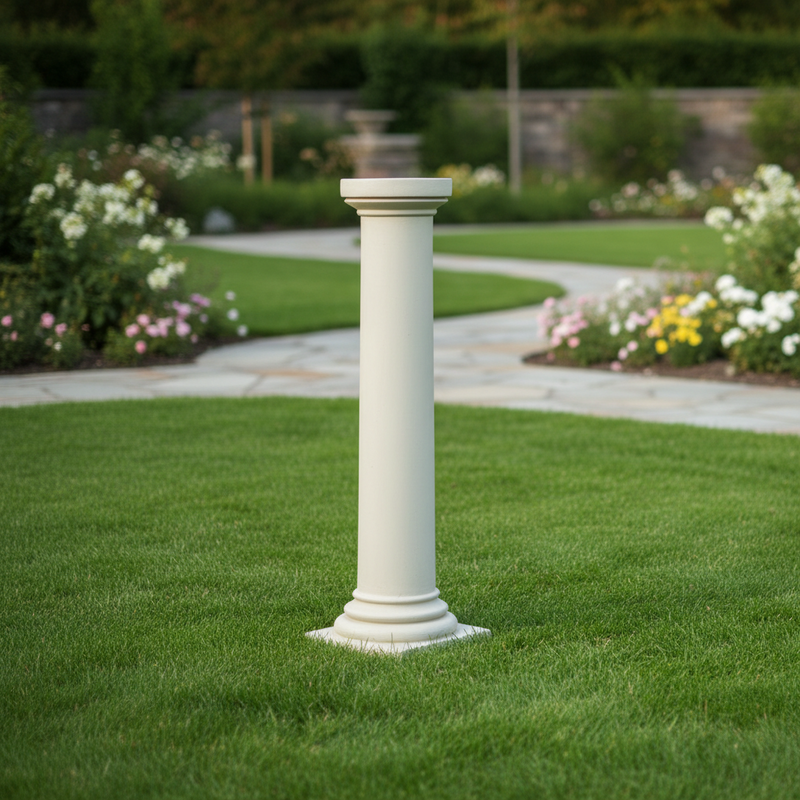 Slender Column Outdoor Statue (40-Inch)