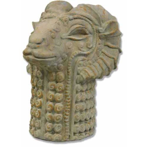 Llama Head Garden Statue (12 - Inch)