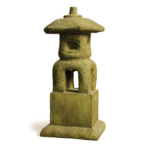 Lantern House Outdoor Statue (16 - Inch)