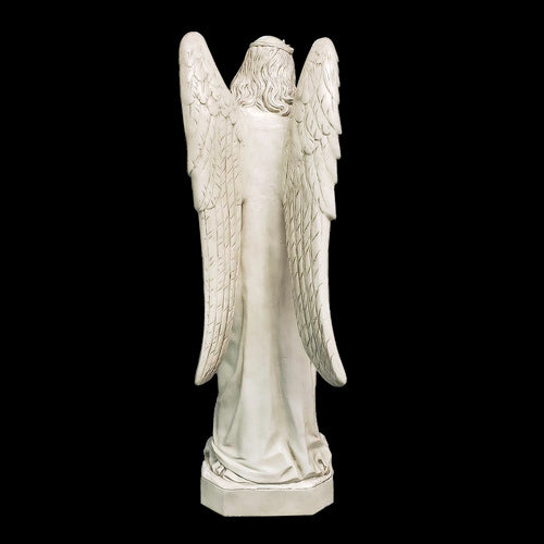 Female Winged Heavenly Angel  Outdoor Statue (58-Inch)
