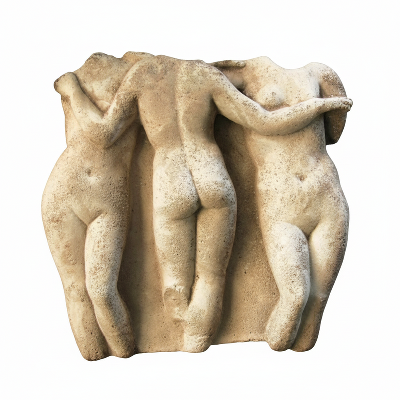 Three Graces Frieze 31 Outdoor/Indoor Statue