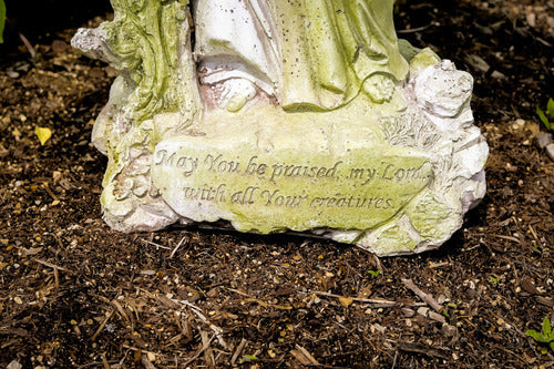 Saint Francis with Bowl Outdoor/Indoor Statue