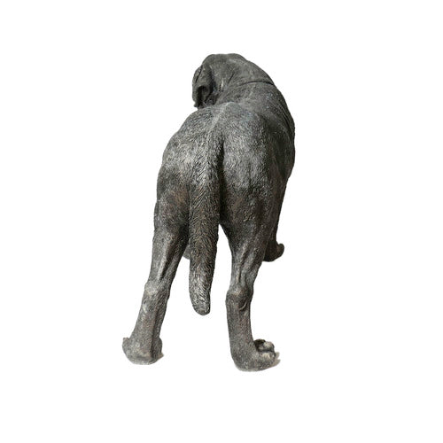 St Bernard Dog Garden Statue (31 - Inch) Other Angle