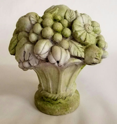 FRUIT AND FLOWER FINIAL Outdoor/Indoor Statue
