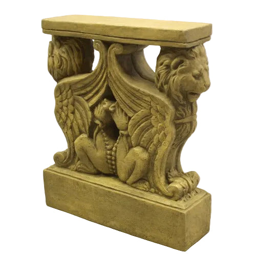 Winged Lion Outdoor Statue (30 - Inch)