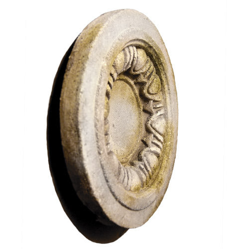 Egg And Dart Medallion Outdoor/Indoor Statue