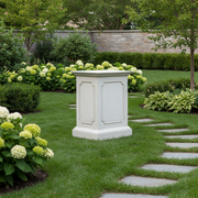 Rectangular Pedestal Statue (40 - Inch) Side Angle