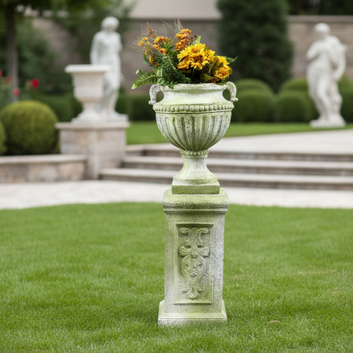 Liberick Outdoor Statue (23 - Inch) Side Angle