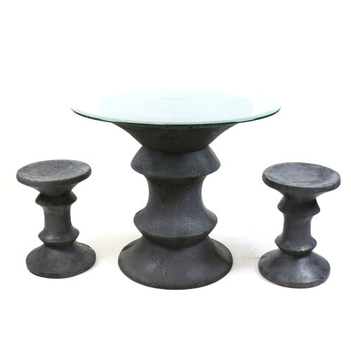 Pawn Table Outdoor Statue (29 - Inch)