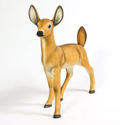 Doe Deer Garden Statue (30 - Inch) Different Angle