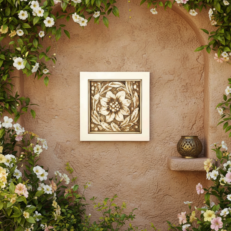 Daisy Remnant with Frame (16.0 - Inch) Side Angle