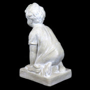 Kneeling Child Large Statue (18 - Inch) Side Angle