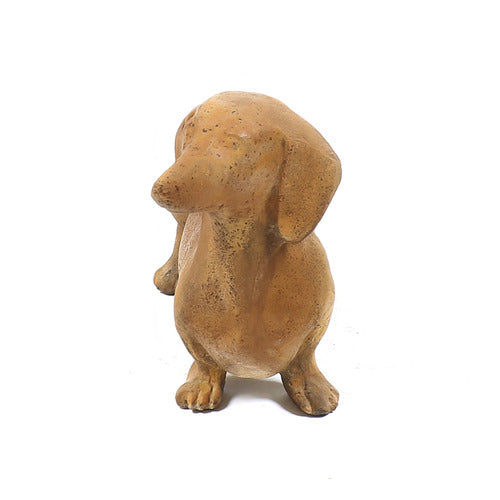 Dachshund Dog Garden Statue (12 - Inch) Side View