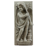 Little Boy Garden Plaque (13.0 - Inch) Side Angle View