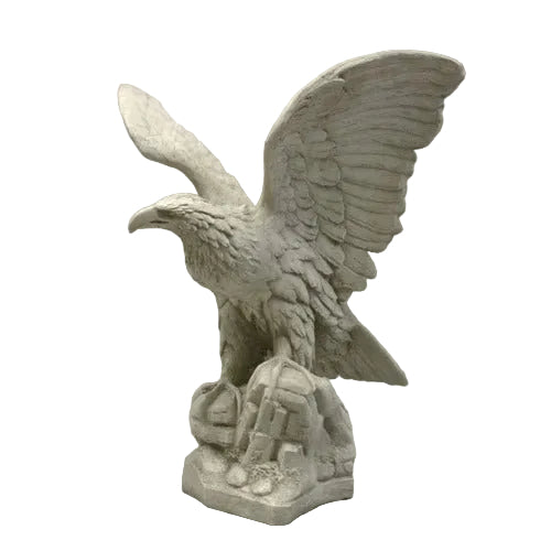 Eagle Bird Garden Statue Facing Right (40 - Inch)