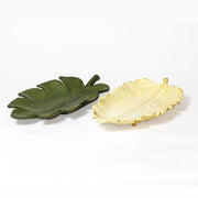 Desert Leaf Plate Statue (3.25 - Inch)