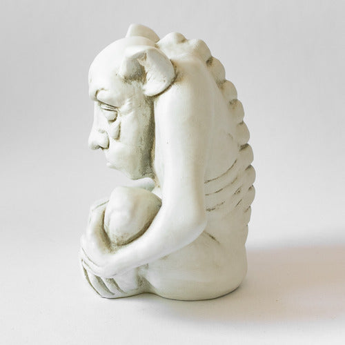 Grump Gargoyle Statue (8 - Inch) Different Angle