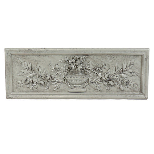 Rose Urn Relief 33 W Outdoor/Indoor Statue