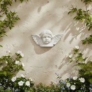 Angel Wing Outdoor Plaque (28.0 - Inch) Side Angle