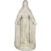 Mary of the Rosary with Lace Statue (49 - Inch)