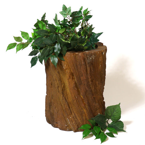 Log Planter Outdoor/Indoor Statue