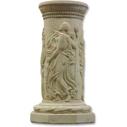Dancing Muse Pedestal 22 Outdoor/Indoor Statue