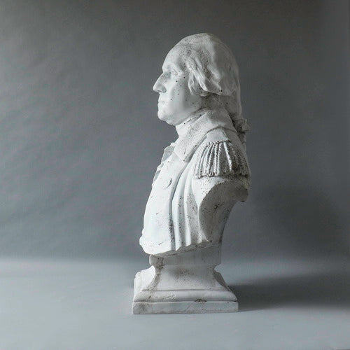 Washington Bust Display Decor (29 - Inch) Side View