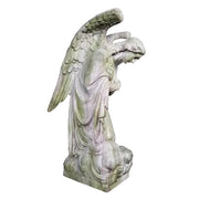 Kneeling Prayer Angel Catholic Statue (56 - Inch) Side View