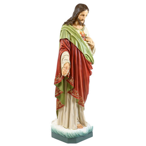 SACRED HEART 5'2"" Outdoor/Indoor Statue