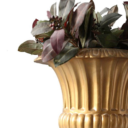 Fluted Urn 20  H Outdoor/Indoor Statue